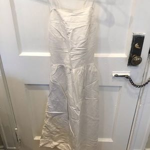 White Abercrombie Maxi Dress